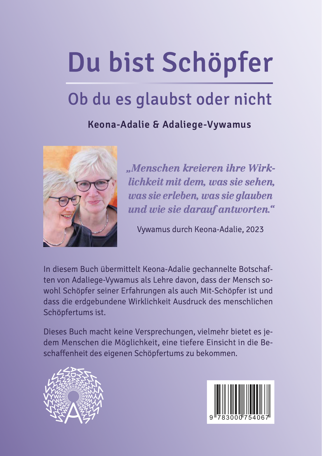 Du bist Schöpfer: Ob du es glaubst oder nicht